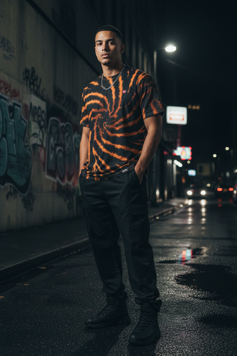 Men’s cotton crew neck t-shirt